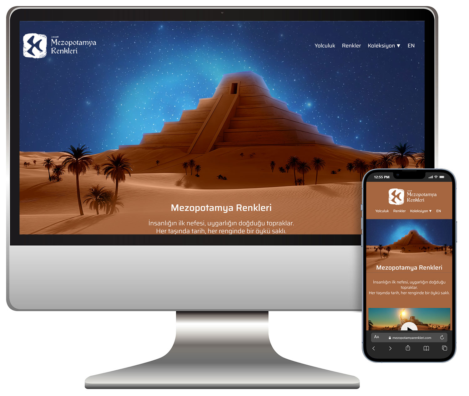 Creavit Markasına Mezopotamya Renkleri Lansmanı Web Site Tasarımı